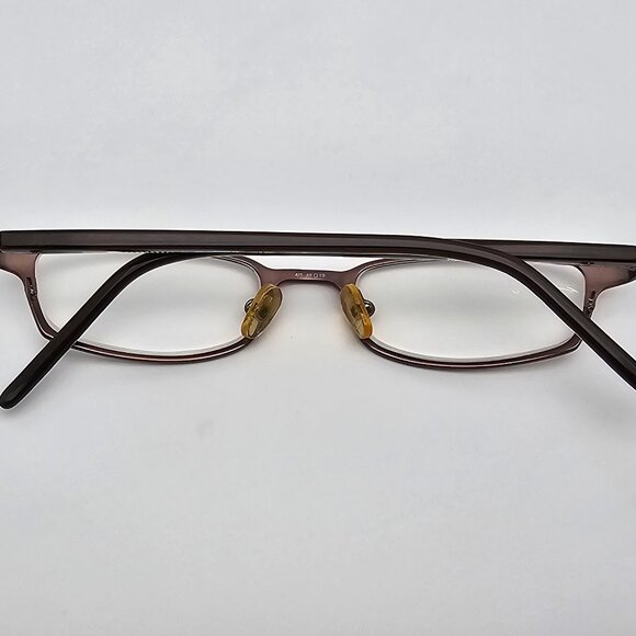 Burberry B9429 0KB7 Bronze Crystal Brown Eyeglasses Frame w Case Italy 48-19-135 - Picture 10 of 15